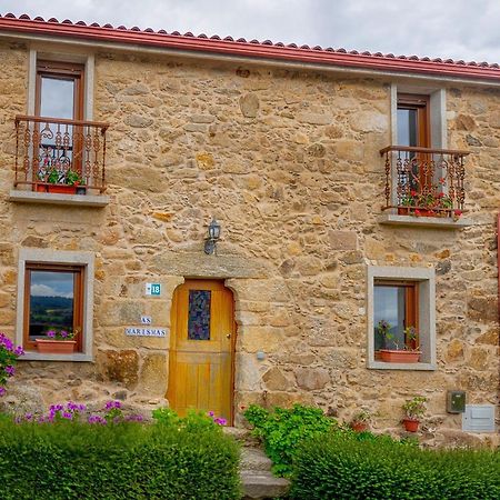 Casa As Marismas Entre Razo Y Baldayo Villa Lema Exteriör bild